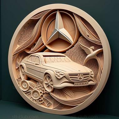 3D модель Mercedes Benz ESF 2009 (STL)